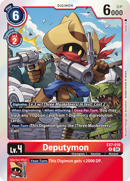 EX7-010 Deputymon Single