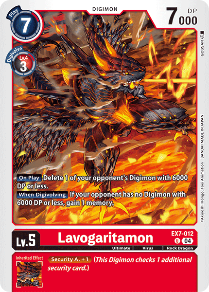 EX7-012 Lavogaritamon Single