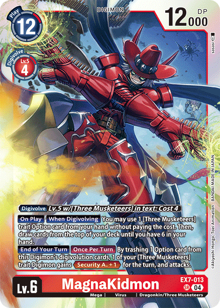 EX7-013 MagnaKidmon Single