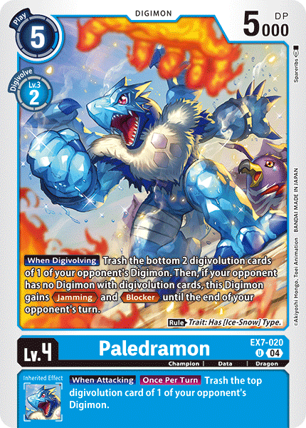 EX7-020 Paledramon Single