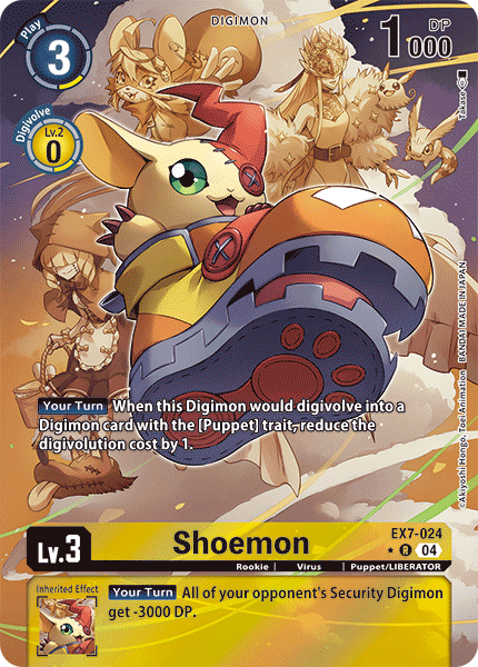 EX7-024 Shoemon (Alternate Art) Single