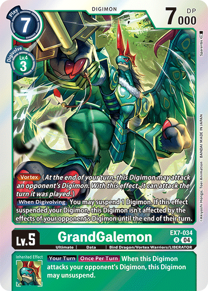 EX7-034 GrandGalemon Single