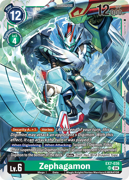 EX7-036 Zephagamon Single