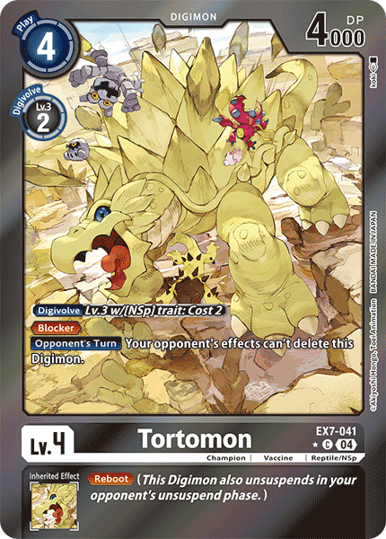 EX7-041 Tortomon (Foil) Single