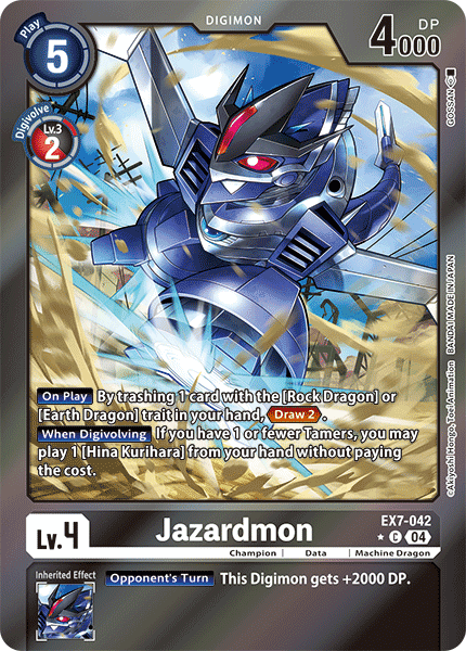 EX7-042 Jazardmon (Foil) Single