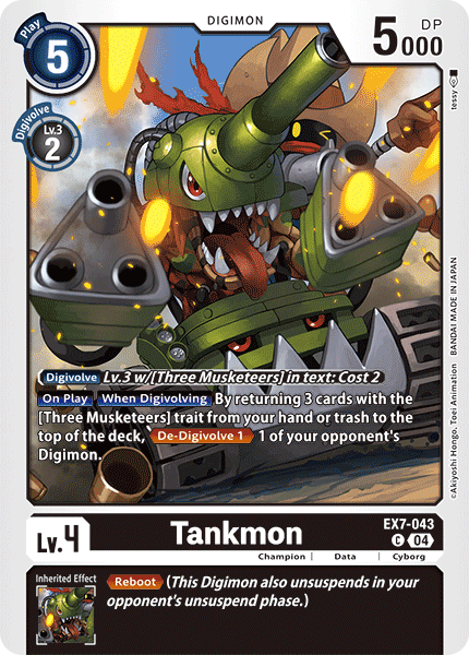 EX7-043 Tankmon Single