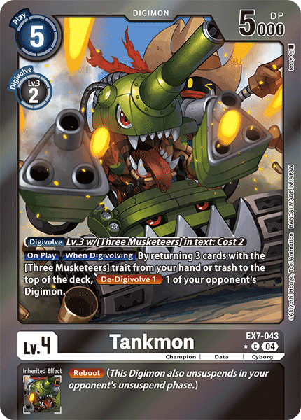 EX7-043 Tankmon (Foil) Single