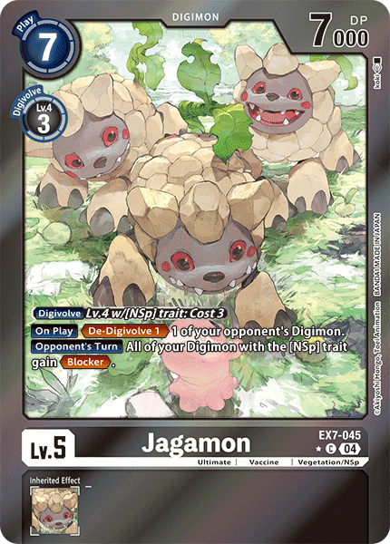 EX7-045 Jagamon (Foil) Single