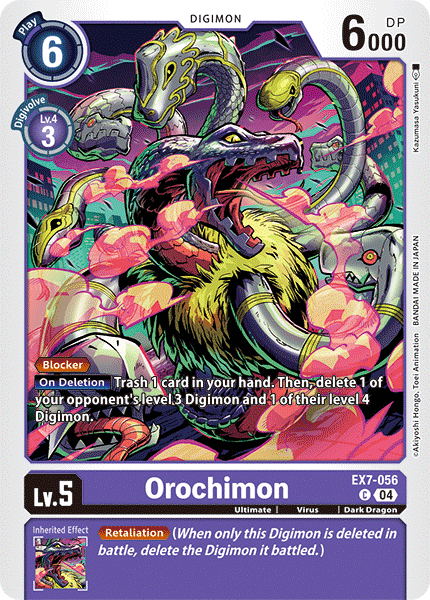 EX7-056 Orochimon Single