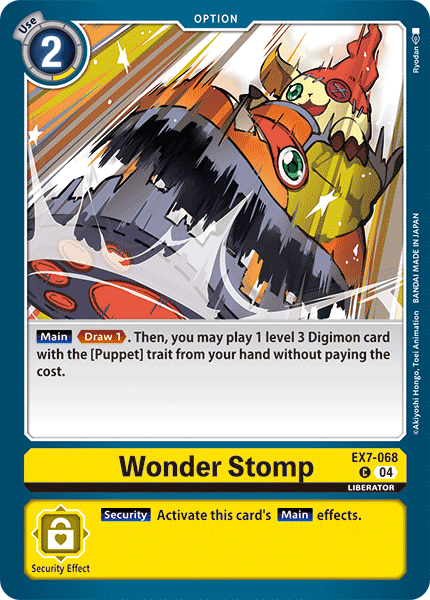 EX7-068 Wonder Stomp Single