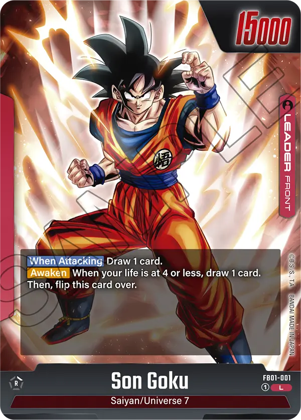 FB01-001 - Son Goku (Leader)