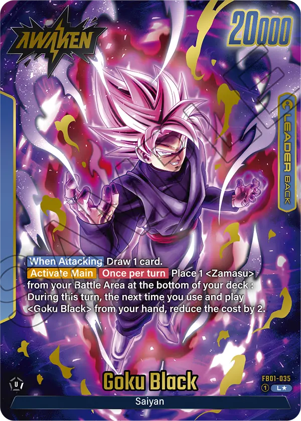 FB01-035 - Goku Black (Leader) Alt Art