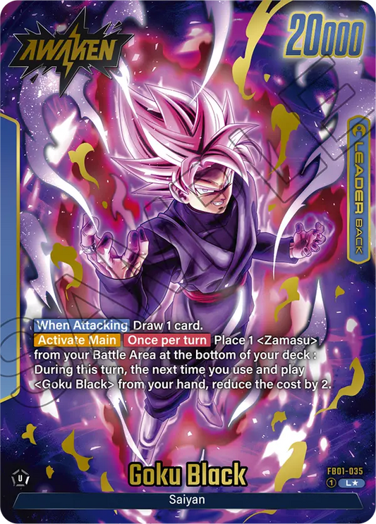 FB01-035 - Goku Black (Leader) Alt Art