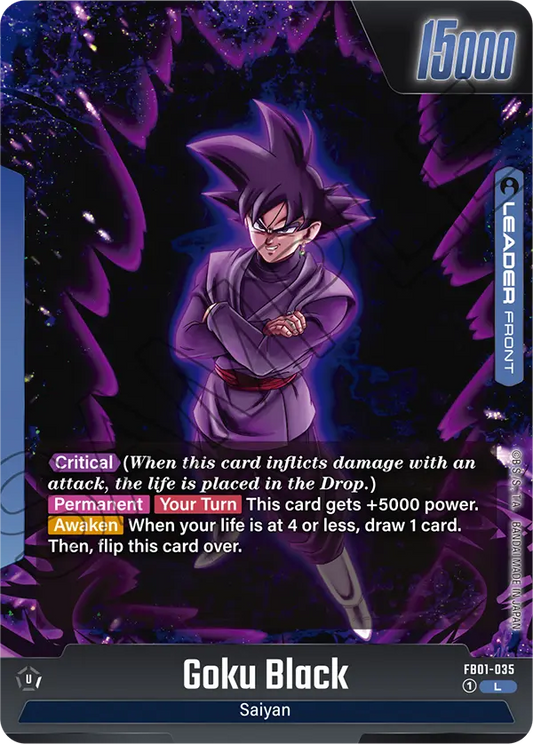 FB01-035 - Goku Black (Leader)