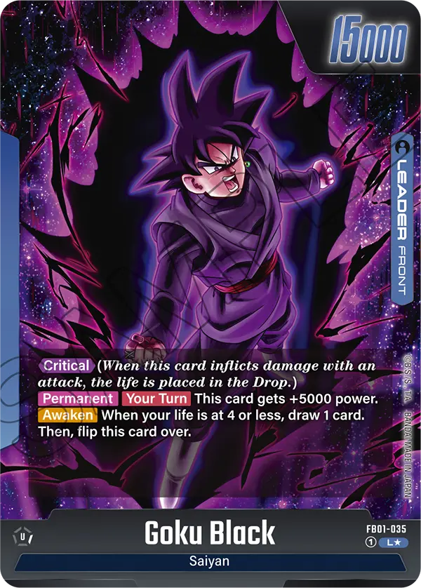 FB01-035 - Goku Black (Leader) Alt Art