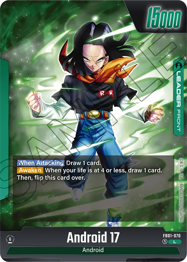 FB01-070 - Android 17 (Leader)