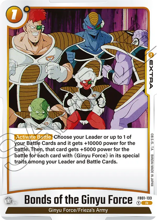 FB01-133 - Bonds of the Ginyu Force