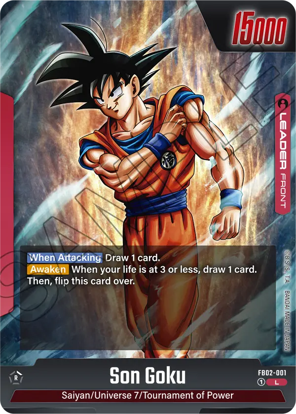 FB02-001 Son Goku Leader