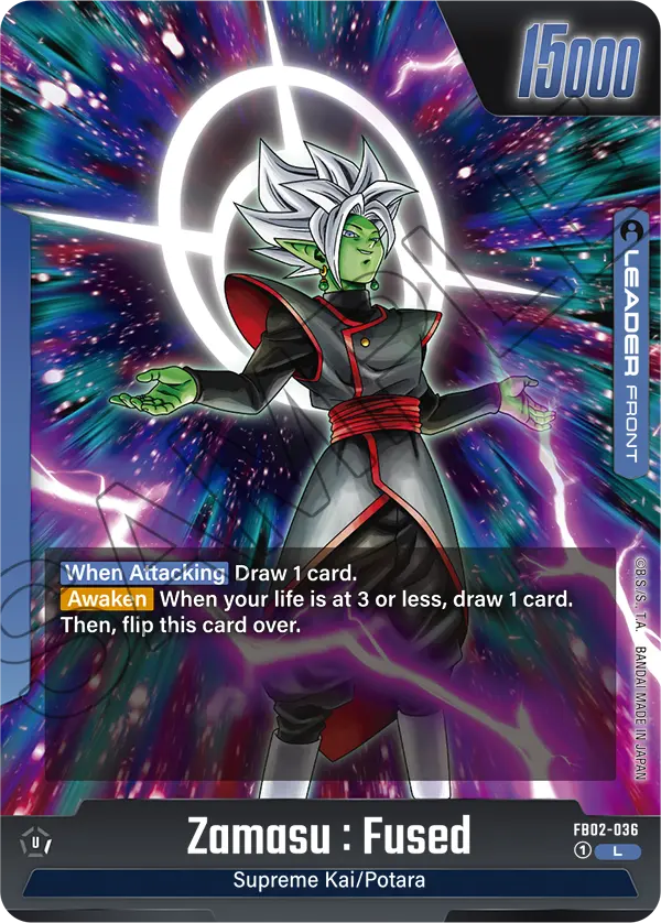 FB02-036 Zamasu : Fused Leader