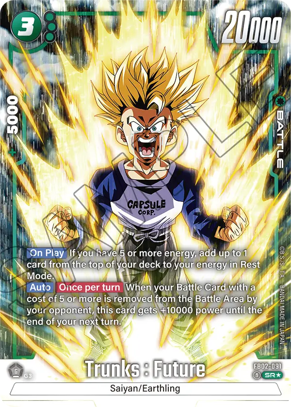 FB02-091 Trunks : Future Alt Art