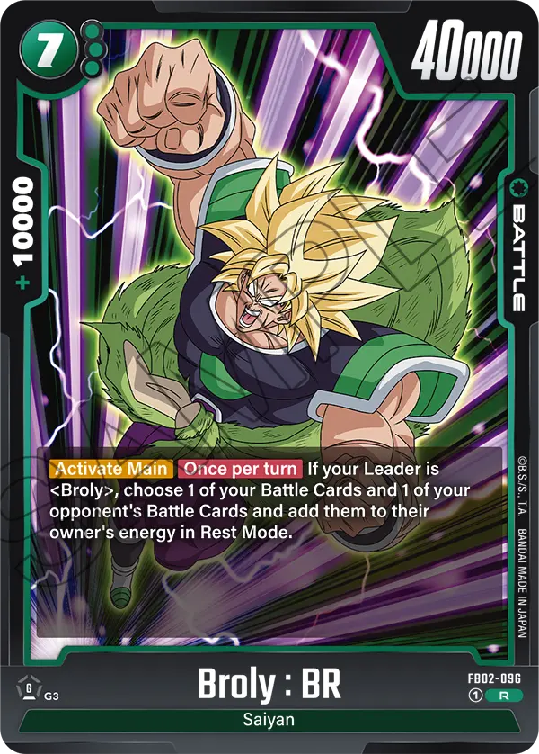 FB02-096 Broly : BR