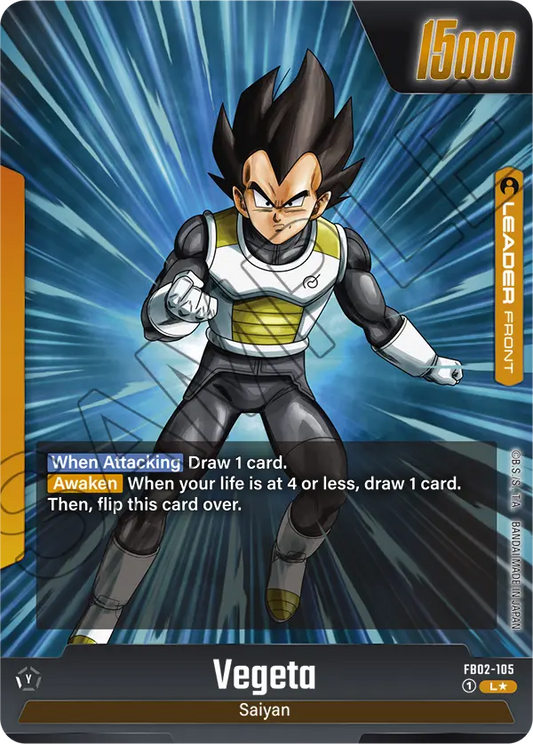 FB02-105 Vegeta Alt Art Leader