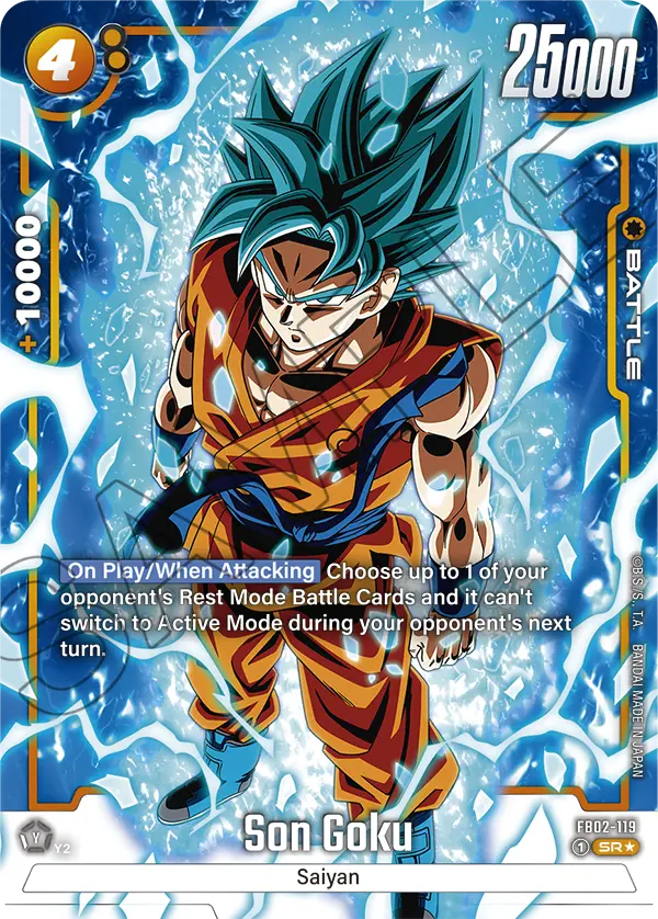 FB02-119 Son Goku Alt Art