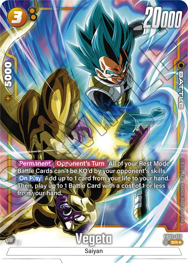 FB02-133 Vegeta Alt Art