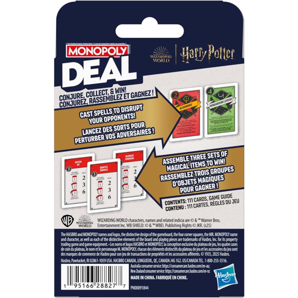 Monopoly Deal Harry Potter