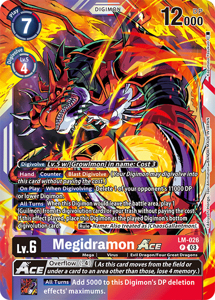 LM-026 Megidramon ACE Single