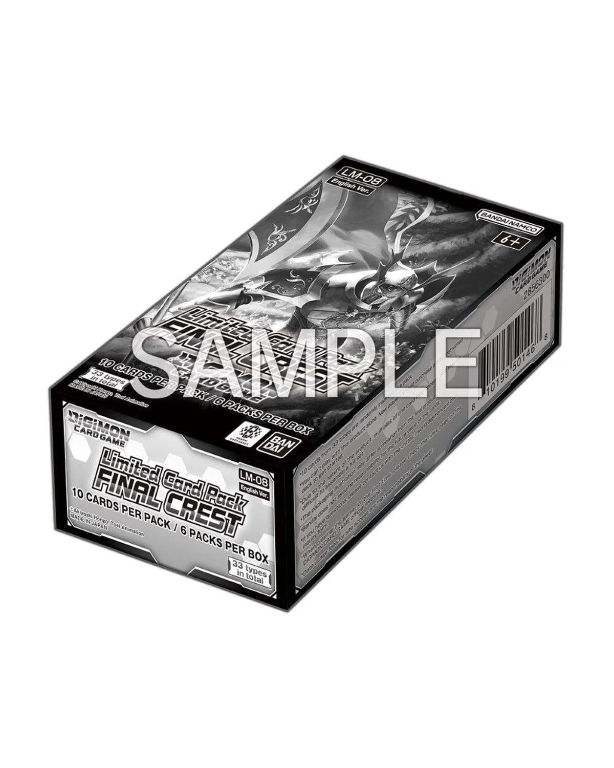 Digimon Card Game Final Crest Limited Card Pack [LM-08]