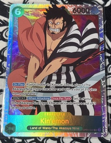 OP01-040 Kin'emon 1st Wave Pre Errata One Piece Single