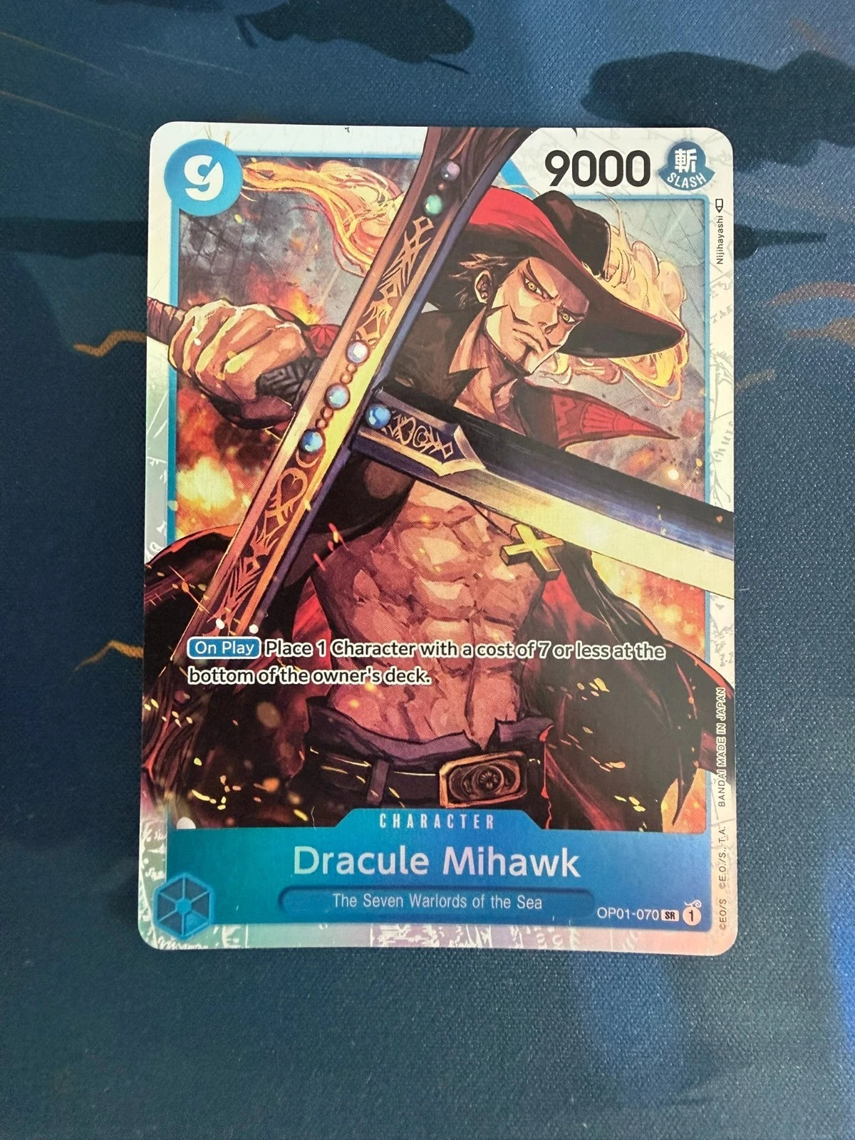OP01-070 Dracule Mihawk 1st Wave Pre Errata One Piece Single