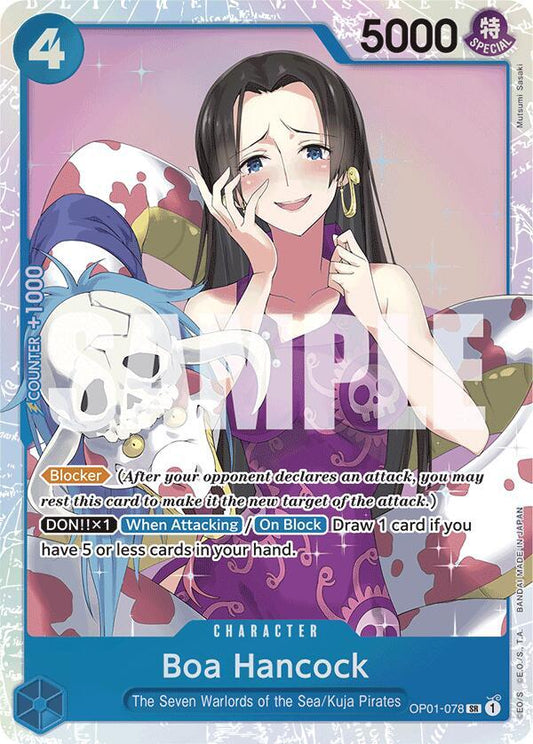 OP01-078 Boa Hancock Premium Booster Single