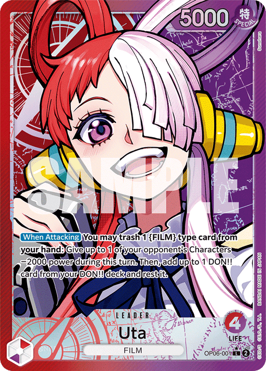 OP06-001 Uta (Alternate Art) Single