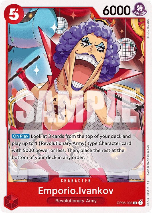 OP06-003 Emporio.Ivankov Single