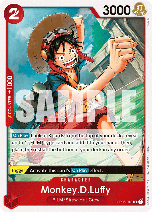 OP06-013 Monkey.D.Luffy Single