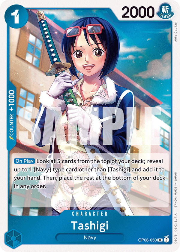 OP06-050 Tashigi Single