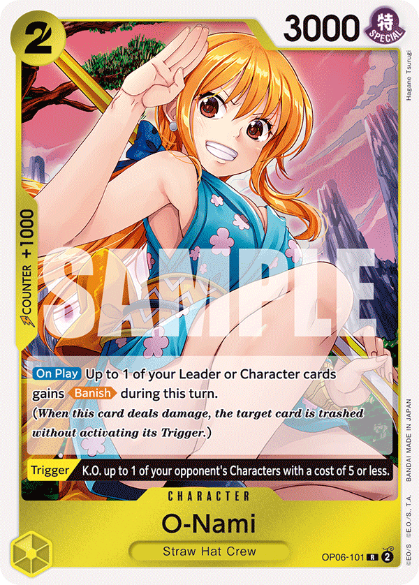 OP06-101 O-Nami Single