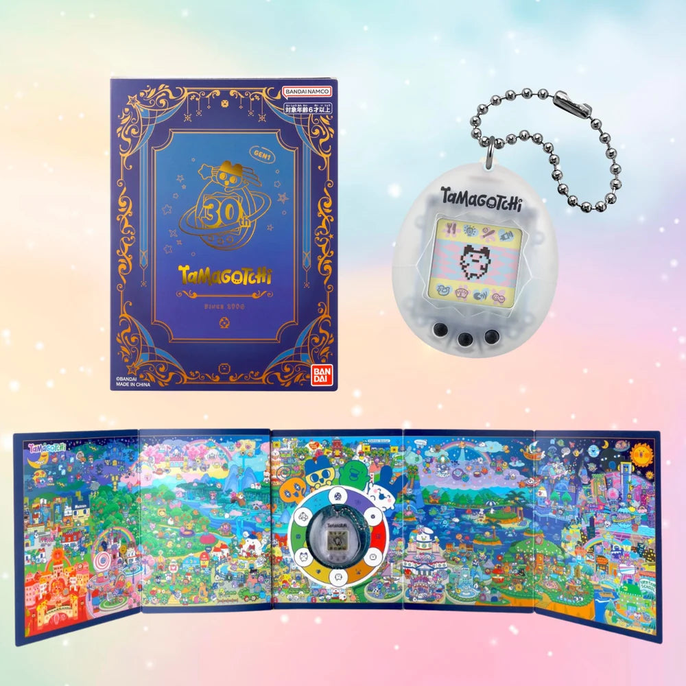 Tamagotchi GEN 1 Original – Japanese 30th Anniversary Special Box Edition – White