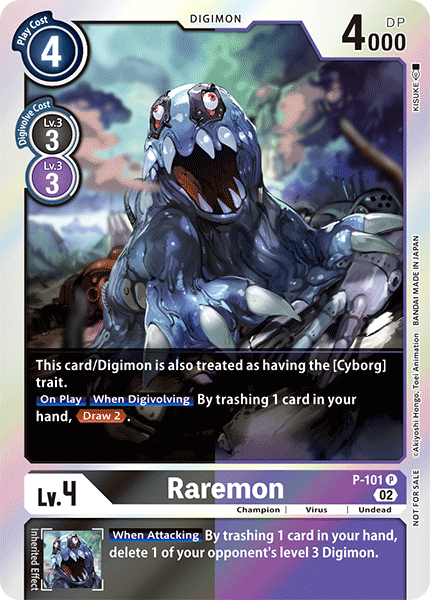 P-101 Raremon Single