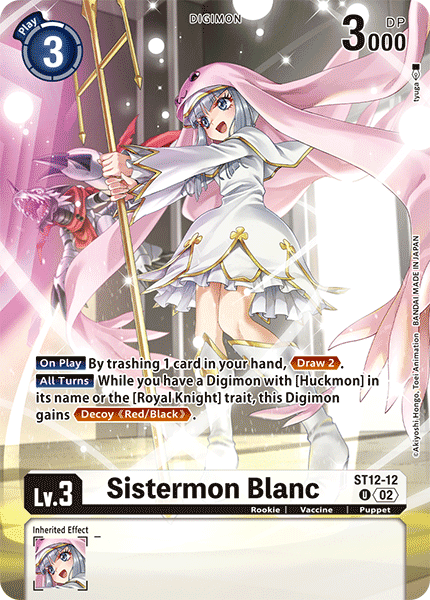 ST12-12 Sistermon Blanc Alt Art Single