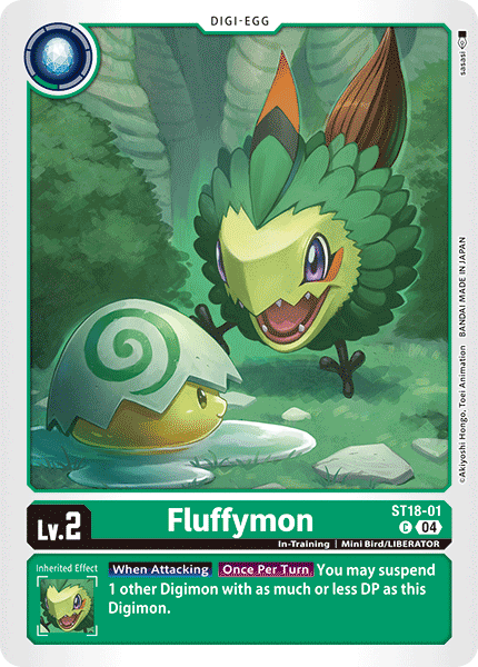 ST18-01 Fluffymon Single