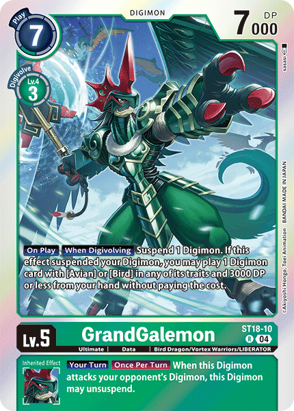 ST18-10 GrandGalemon Single