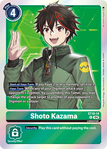 ST18-14 Shoto Kazama Single