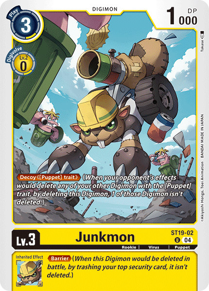 ST19-02 Junkmon Single