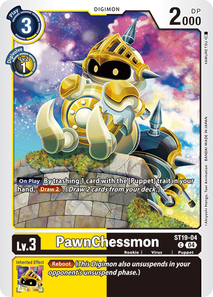 ST19-04 PawnChessmon Single