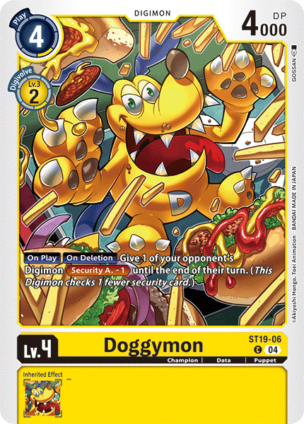 ST19-06 Doggymon Single