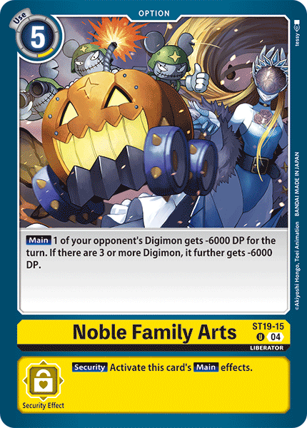 ST19-15 Noble Family Arts Single