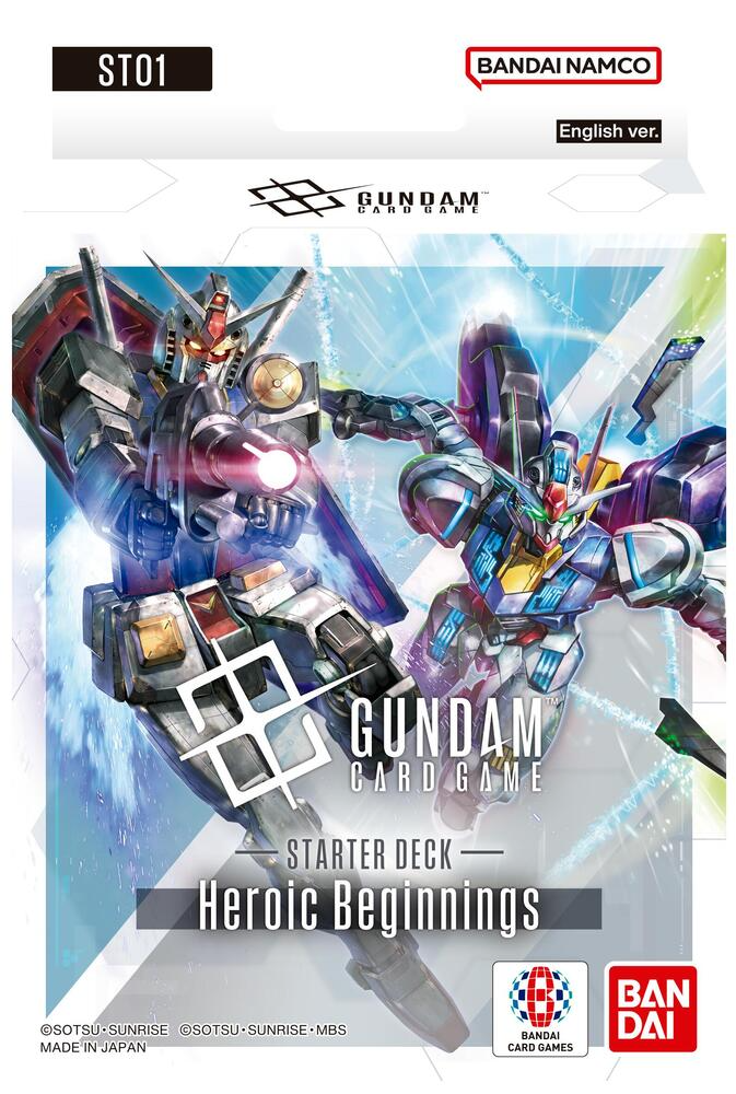 Gundam Card Game: Starter Deck– Heroic Beginnings [ST01]